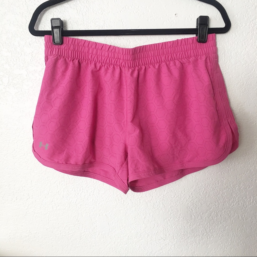 Under Armour Pink Women's Athletic Shorts